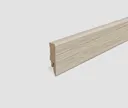 EGGER MDF-Kern Sockelleiste L616 passend zu Fußboden Victoria Eiche hellgrau 0