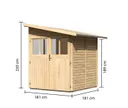 Karibu Gartenhaus Wandlitz 2