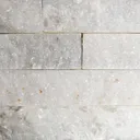 HORI Wandverkleidung Natursteinverblender Mont Blanc Kristall Weiß 1