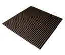 HORI WALL Akustik Dekor Wandpaneele Brown Oak Rundstab Quadratisch 6