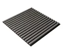 HORI WALL Akustik Dekor Wandpaneele Grey Oak Rundstab Quadratisch 4