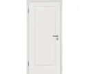 HORI Schallschutz Wohnungseingangstür Alicante 1 Weißlack RAL9010 SK2 Eckkante Vollspan 0