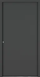 HORI Aluminium Kunststoff Haustür Safety Slim ohne Türgriff 0