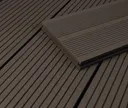 HORI Terrassendielen WPC Bali Massiv hellgrau beidseitig geriffelt 20 x 140 mm 0