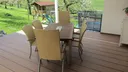 Megawood Terrassendielen Komplettset WPC Jumbo Premium massiv nussbraun 13