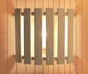Karibu Saunaleuchte Modern 4