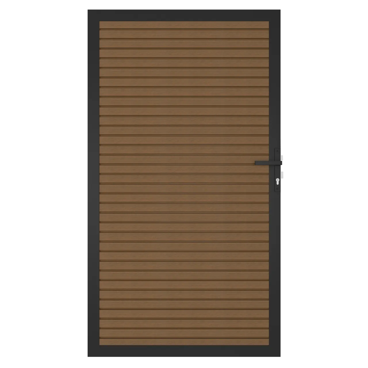 NewTechWood WPC Sichtschutzzaun Stecksystem Zauntor Modena (10040365717)
