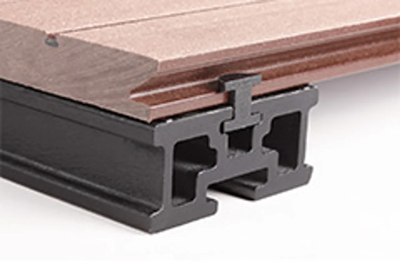 Lignodur terrafina Unterkonstruktion Schwarz 35x80mm (10030014311)