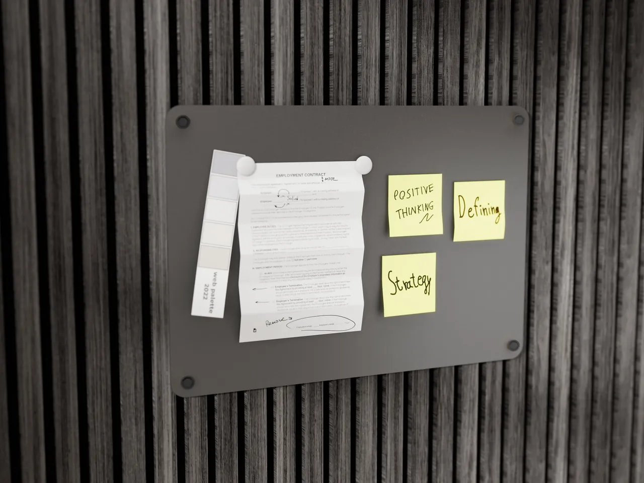 HORI Wandverkleidung Zubehör Wandboard Magnettafel Industrie-Design (10040374553)
