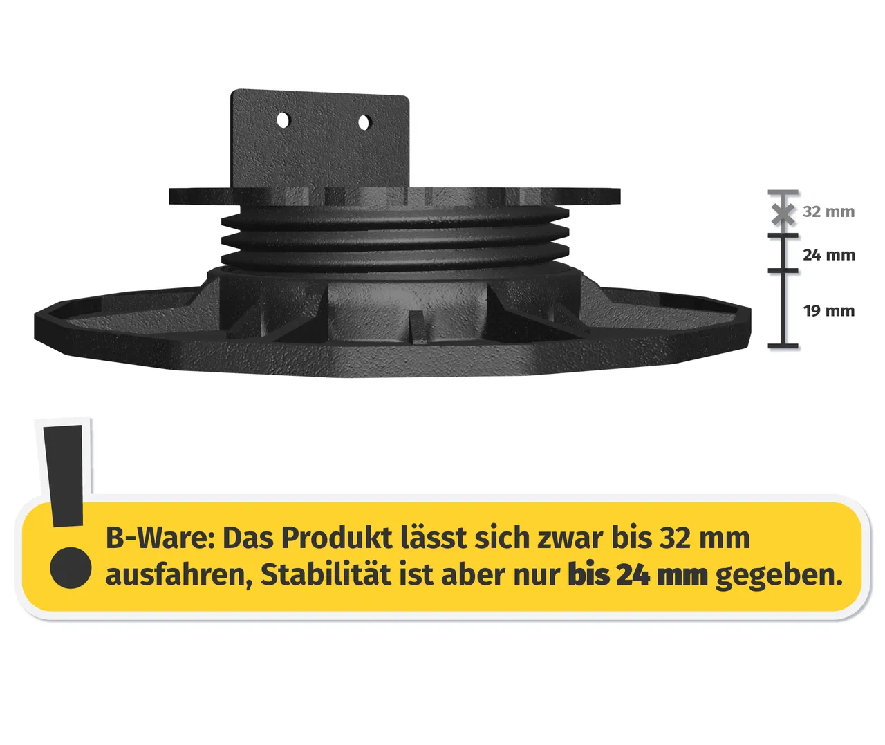 HORI Stelzlager Stellfüße (10040052690)