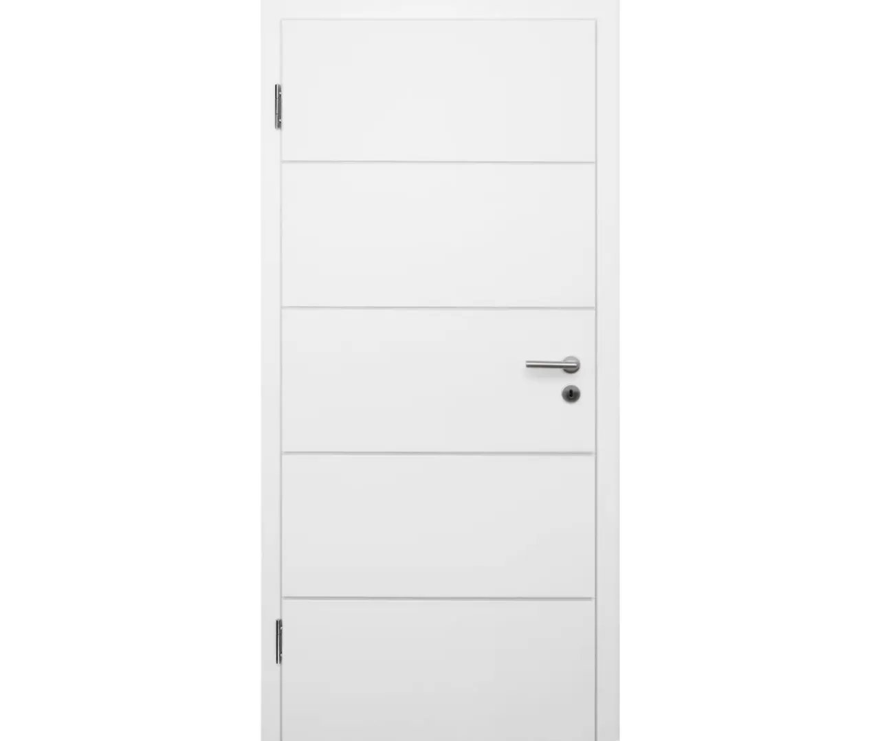 HORI Schallschutz Wohnungseingangstür Valencia Signalweiß RAL9003 SK1 Designkante Vollspan (10040044428)