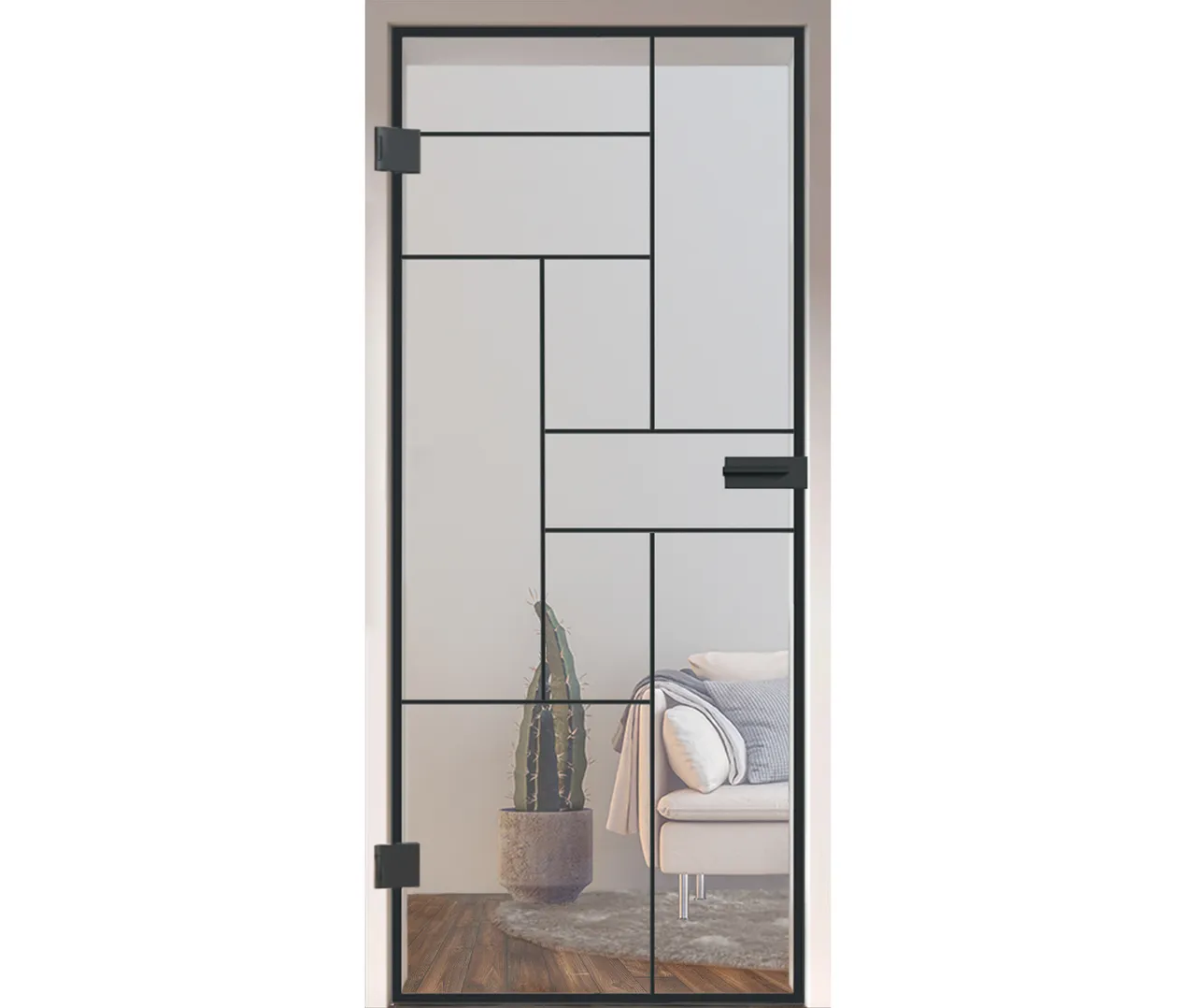 HORI Glastür Komplettset Loft Premium Cubes Klarglas ESG 8 mm (10040290283)