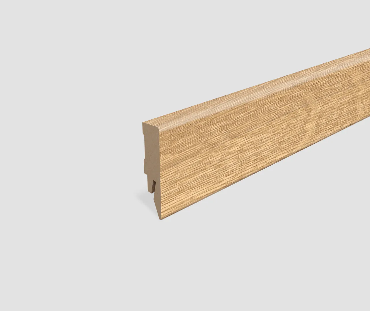EGGER MDF-Kern Sockelleiste L613 passend zu Fußboden Predaia Eiche honig (10040330325)