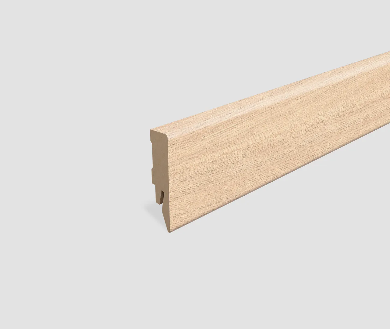 EGGER MDF-Kern Sockelleiste L605 passend zu Fußboden Panora Eiche beige (10040330318)