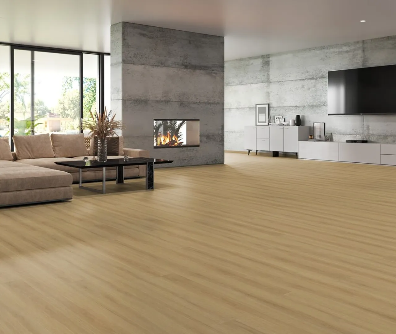 tilo Vinylboden ELITO TREND Eiche Natur Holzoptik ruhig softsynchron Landhausdiele (10040374351)