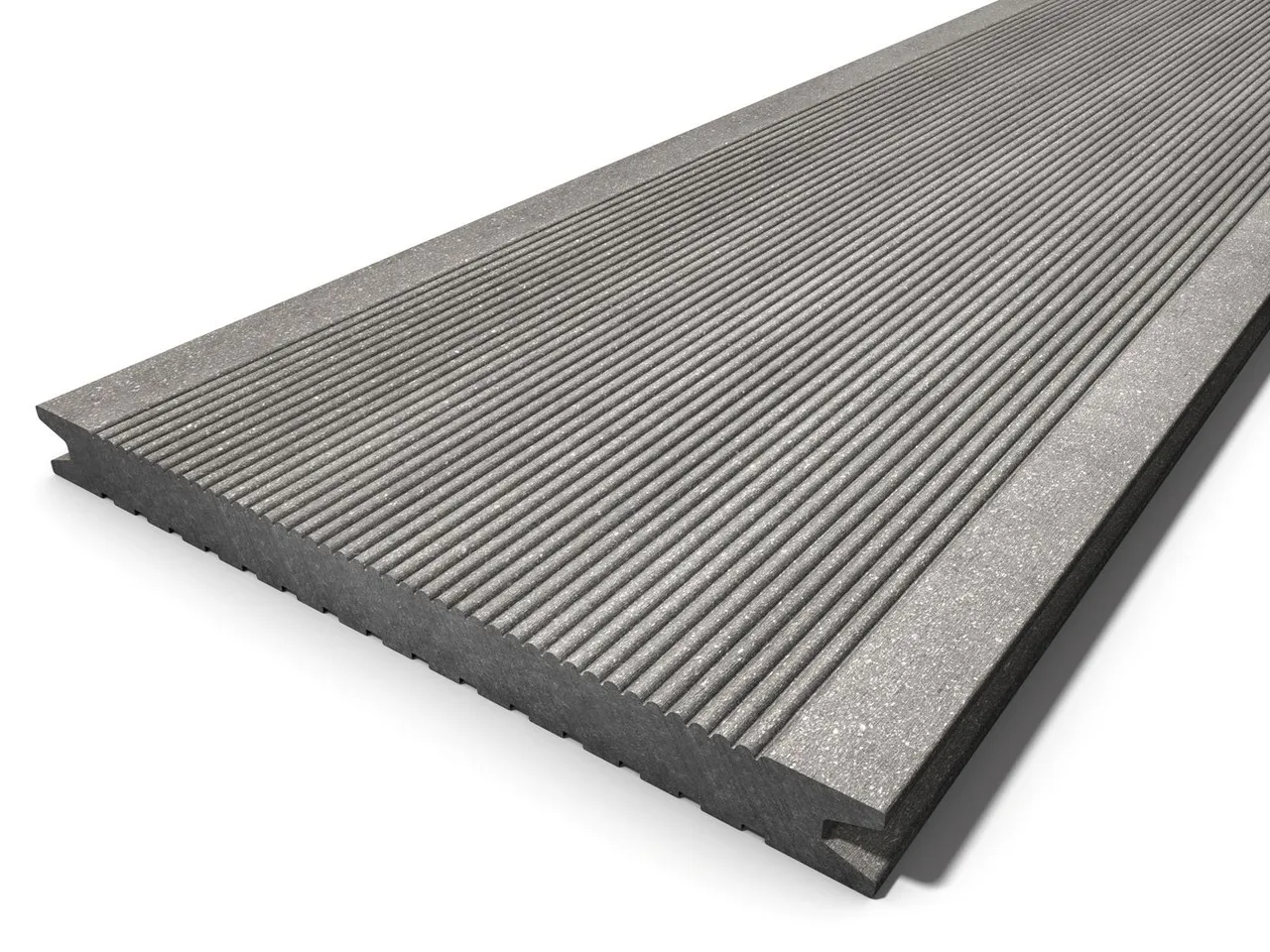 megawood Terrassendielen WPC Jumbo Classic massiv basaltgrau 21x242mm (10030014270)