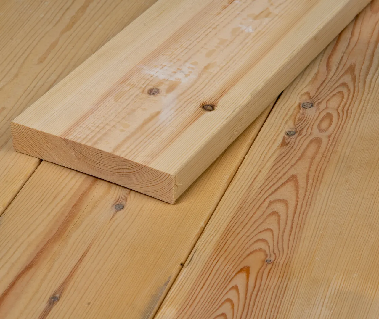 HORI Terrassendielen Komplettset Kiefer silikat imprägniert beidseitig glatt 27x142 mm (10040056175)