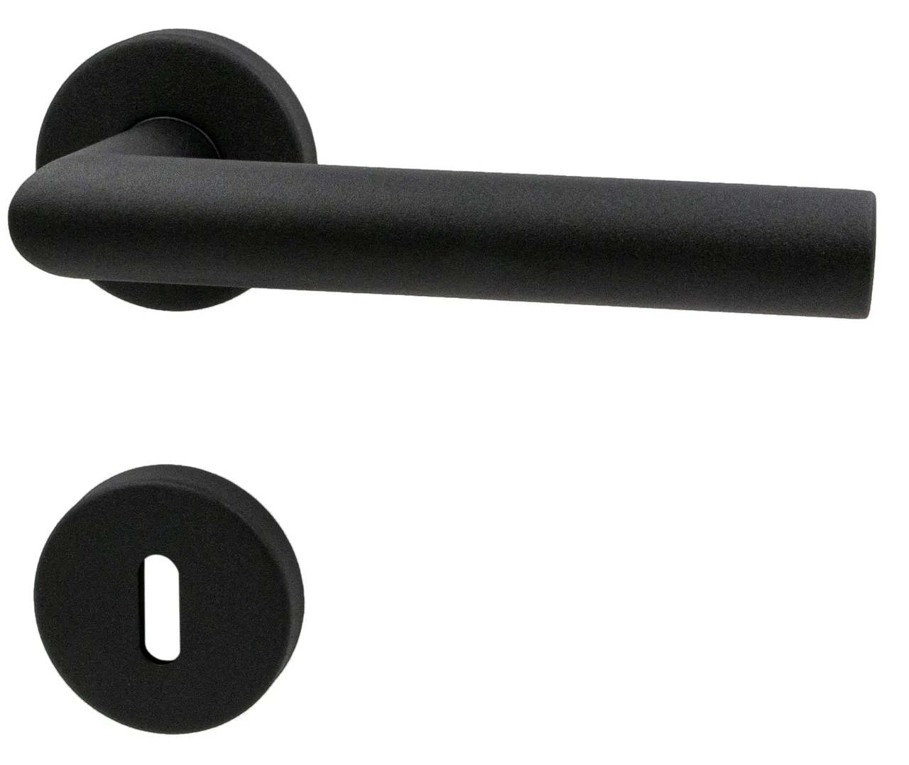 HORI Türgriff L-Form Barcelona Schwarz Sandoberfläche (10030021031)