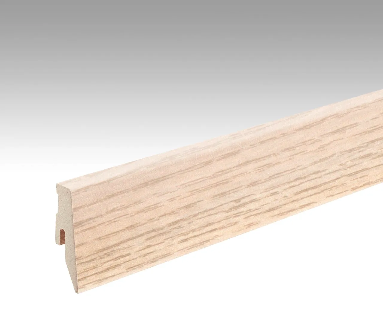 MEISTER MDF-Kern Sockelleiste Esche weiß 1181 (3500263900)