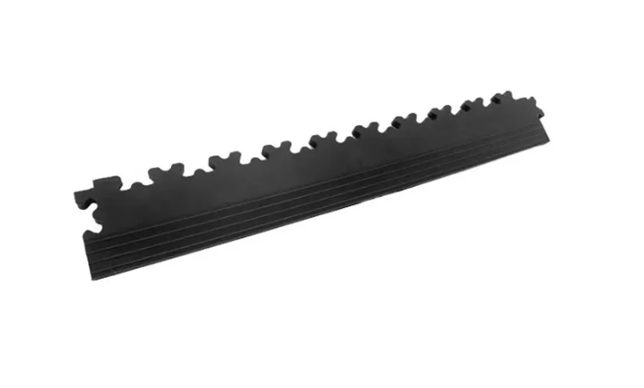 Gerflor Anfahrtrampe für Garagenboden, R-Tile Puzzle, Schwarz (10041000093)