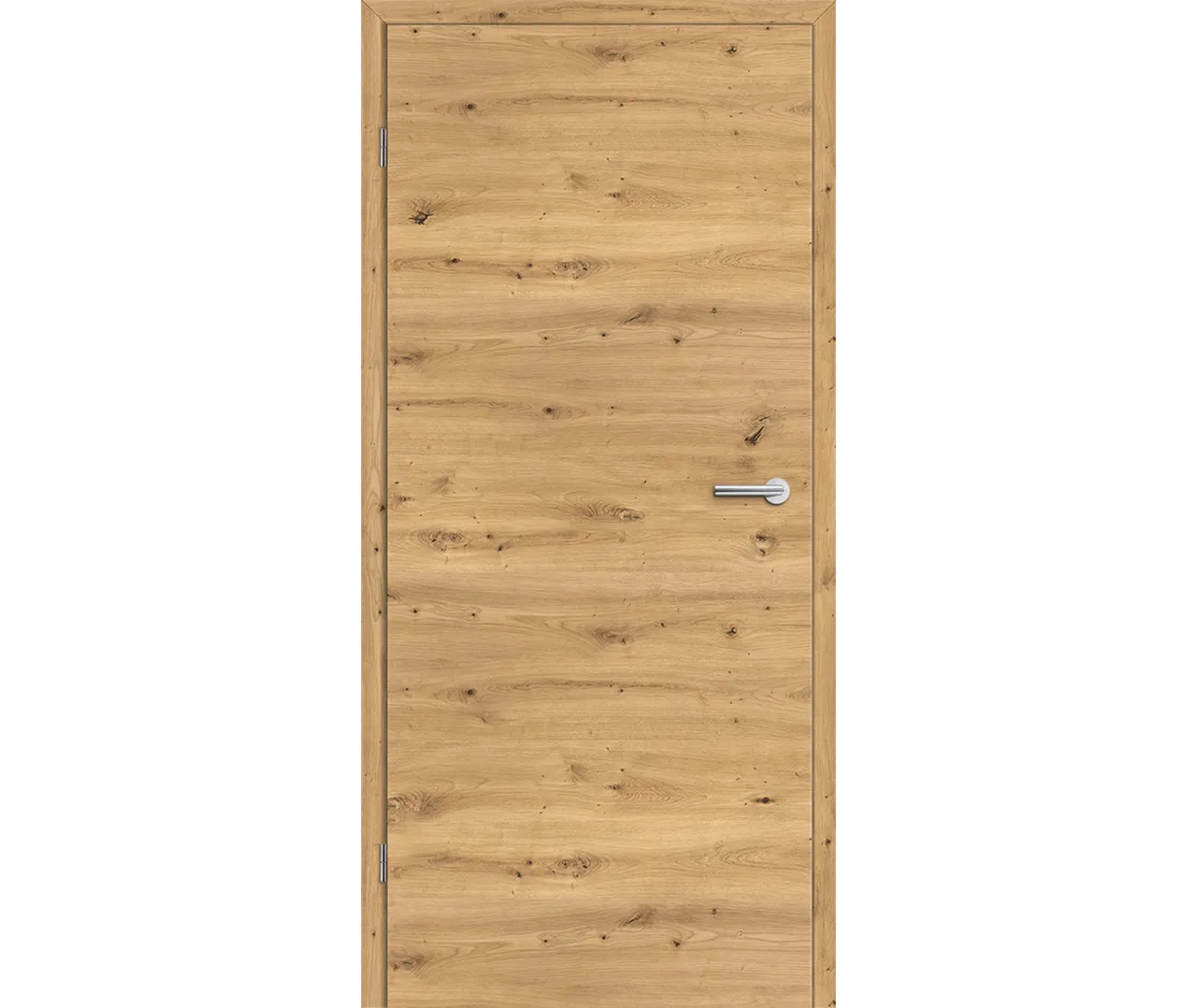 HORI Zimmertür CPL Eiche astig quer Röhrenspan Designkante ohne Schlüssellochbohrung (10040256206)