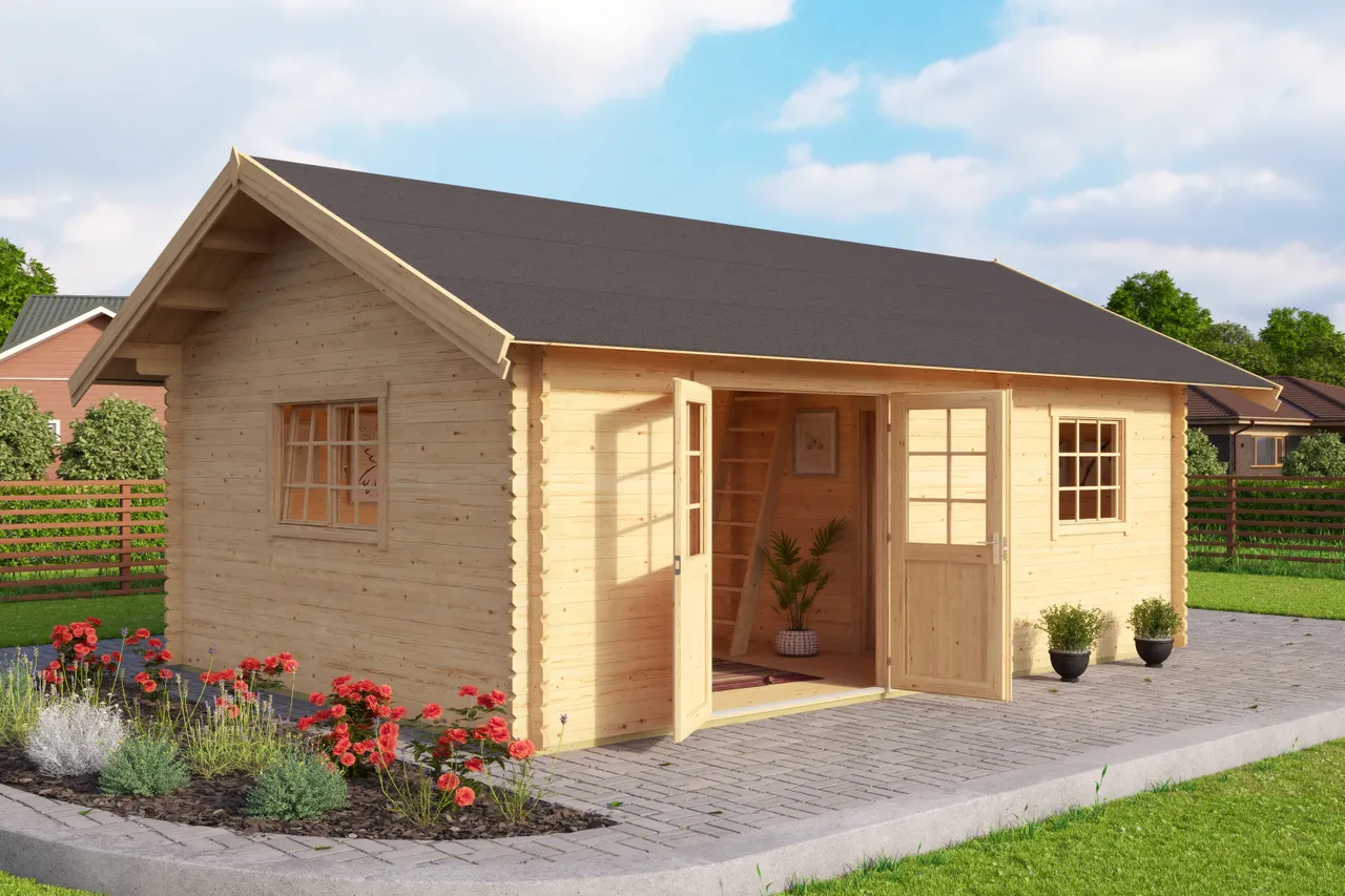 Lasita Maja Gartenhaus Set Caroline Gold (10030020926)