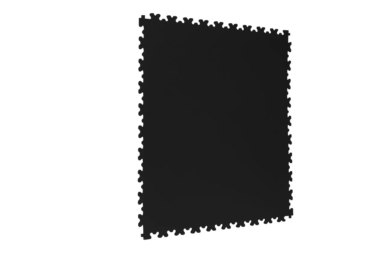 Gerflor Garagenboden, R-Tile, Puzzle lose verlegbar, Schwarz (10041000091)