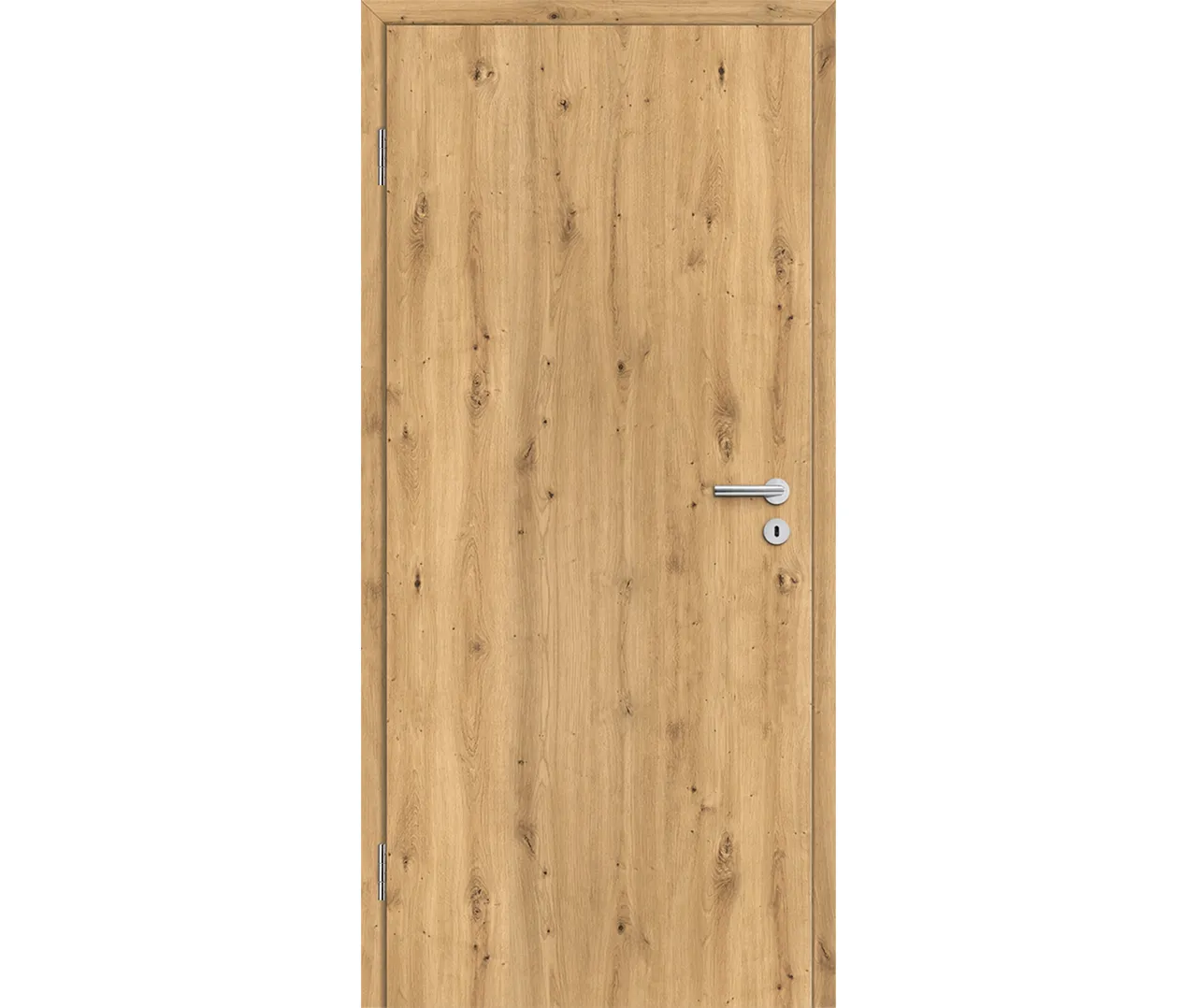 HORI Schallschutztür Wohnungseingangstür CPL Eiche astig längs SK2 Vollspan Designkante (10040256216)
