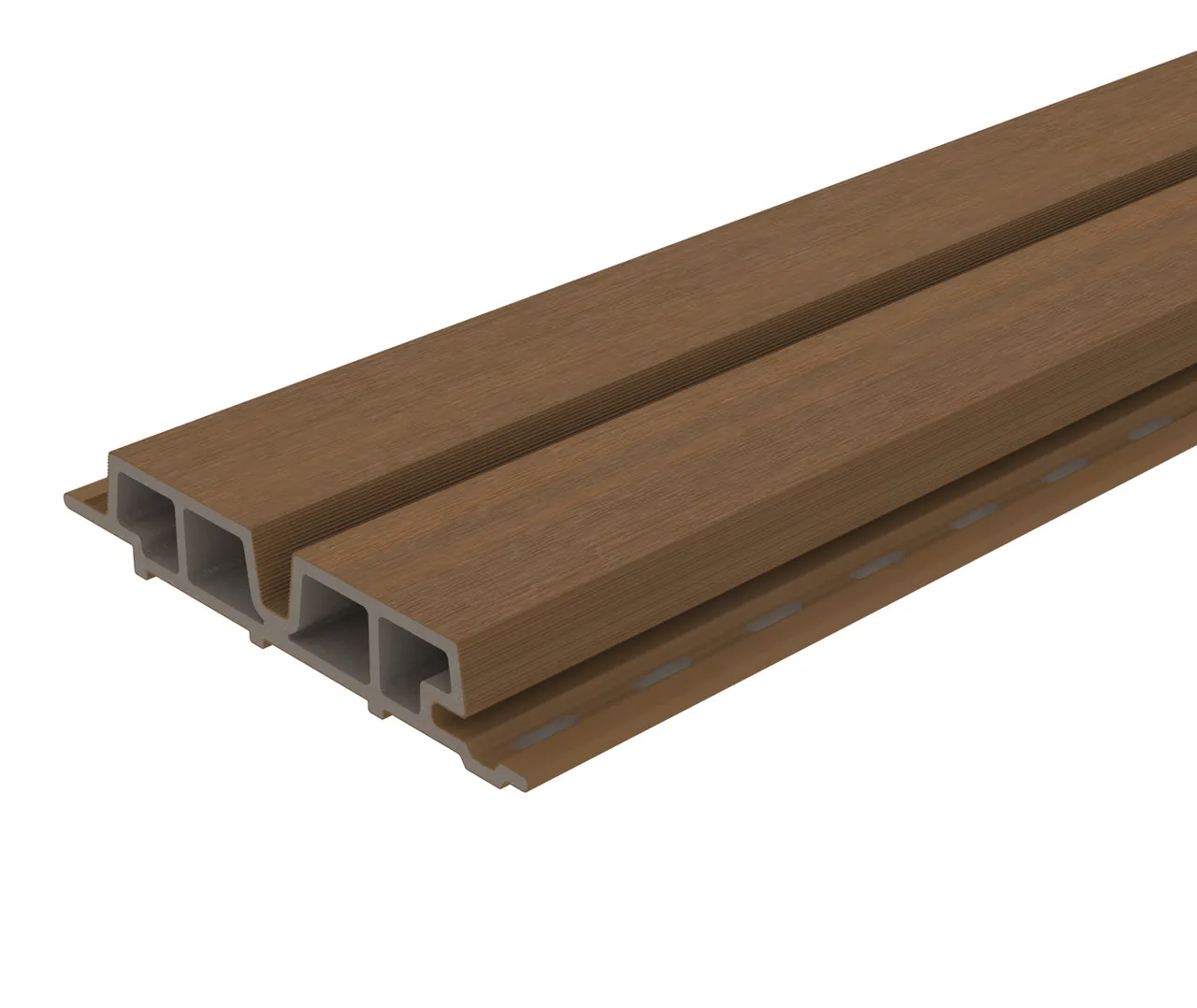 HORI WPC Fassadenprofil Rhombus Premium Medium 33 x 181 mm naturbraun (10040330650)