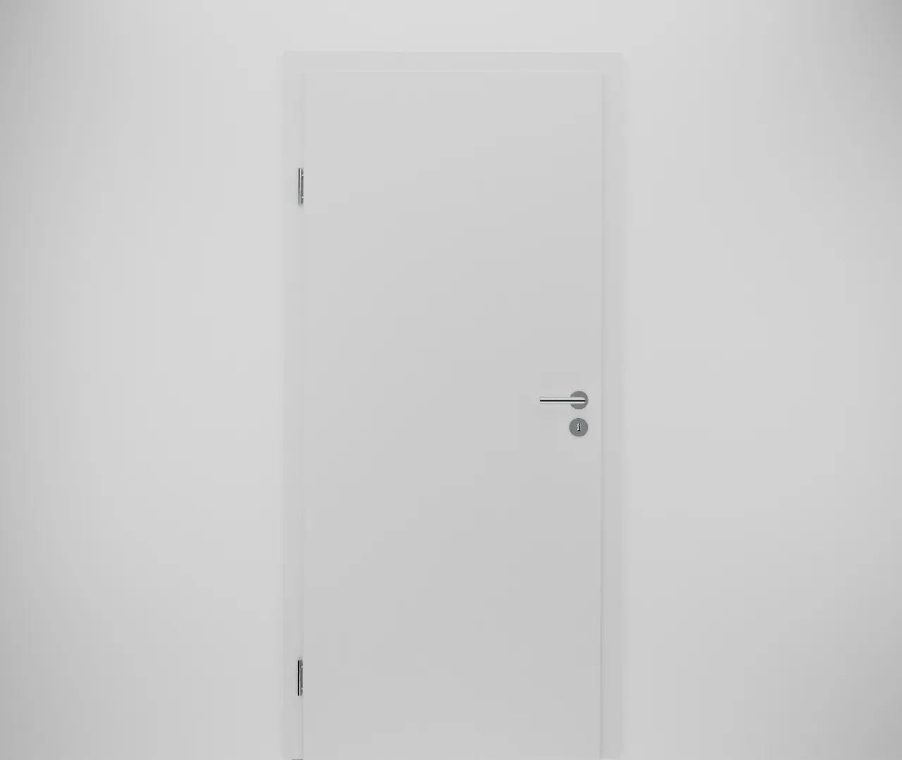 HORI Schallschutztür Wohnungseingangstür CPL Weiß RAL9016 SK1 Designkante Vollspan (10040044639)