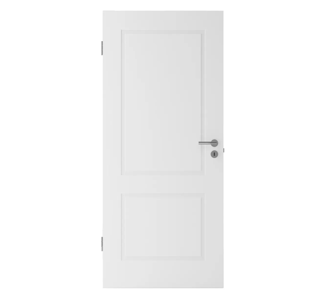 HORI Schallschutz Wohnungseingangstür Alicante 2 Weißlack RAL9003 Vollspan Designkante (10040309511)