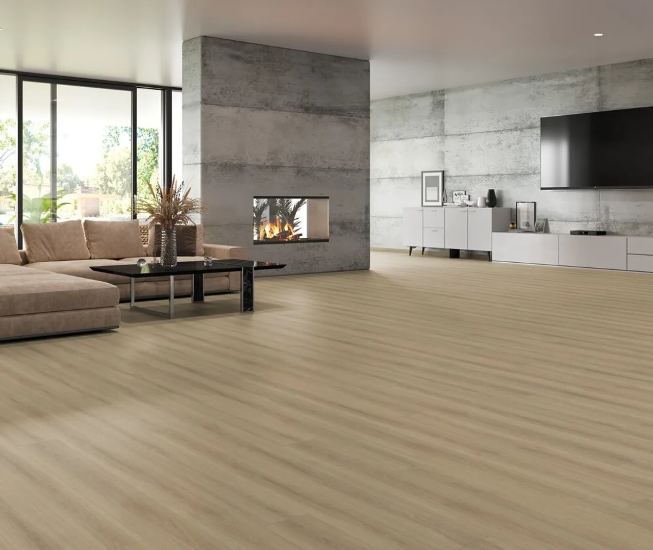 tilo Vinylboden ELITO TREND Eiche Crema!Pur Holzoptik ruhig softsynchron Landhausdiele (10040374354)