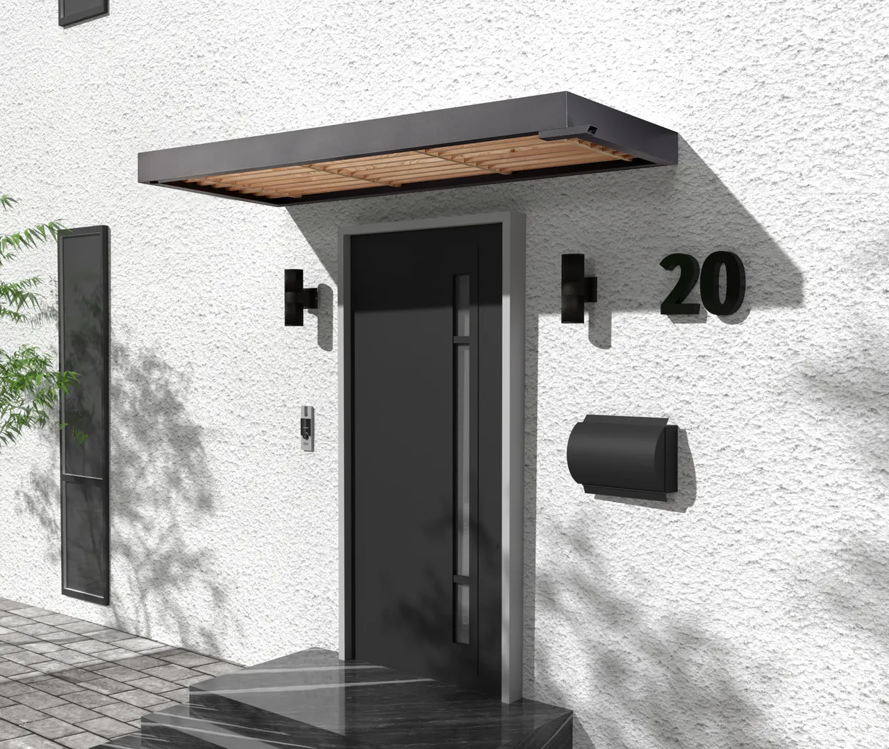 Gutta Vordach Haustür BS Timber (10030082001)