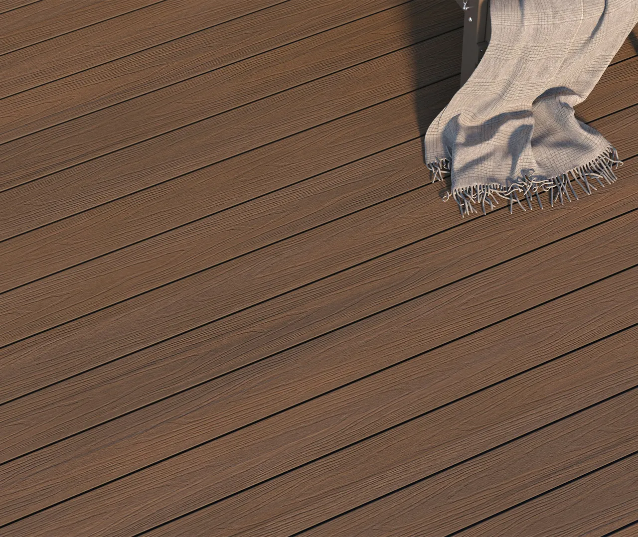 NewTechWood Terrassendielen WPC Massiv Deluxe Oldwood Ipe Holzstruktur gebürstet / glatt gebürstet Co-Extrudiert 22,5 x 138 mm (10040374711)