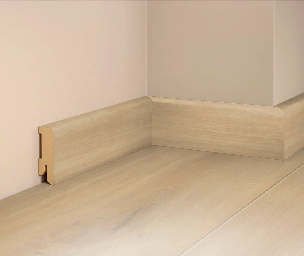 tilo MDF-Kern-Sockelleiste Eiche Natur!Pur foliert (10040271876)