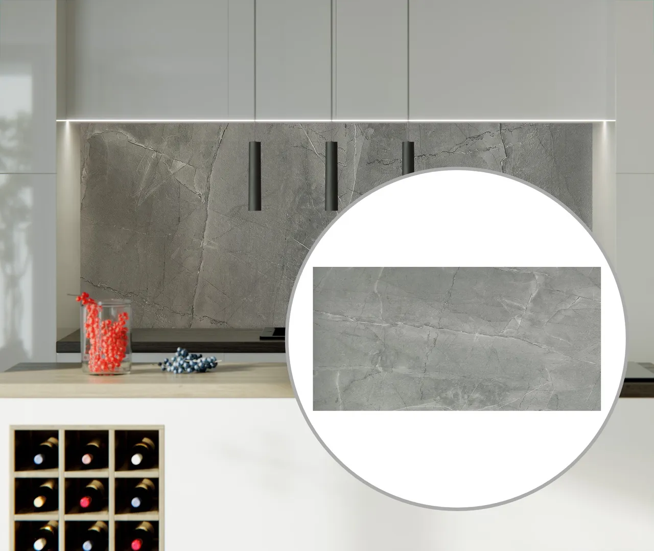 MODEE Wandverkleidung Stone Essence Monza Grey (10040374195)