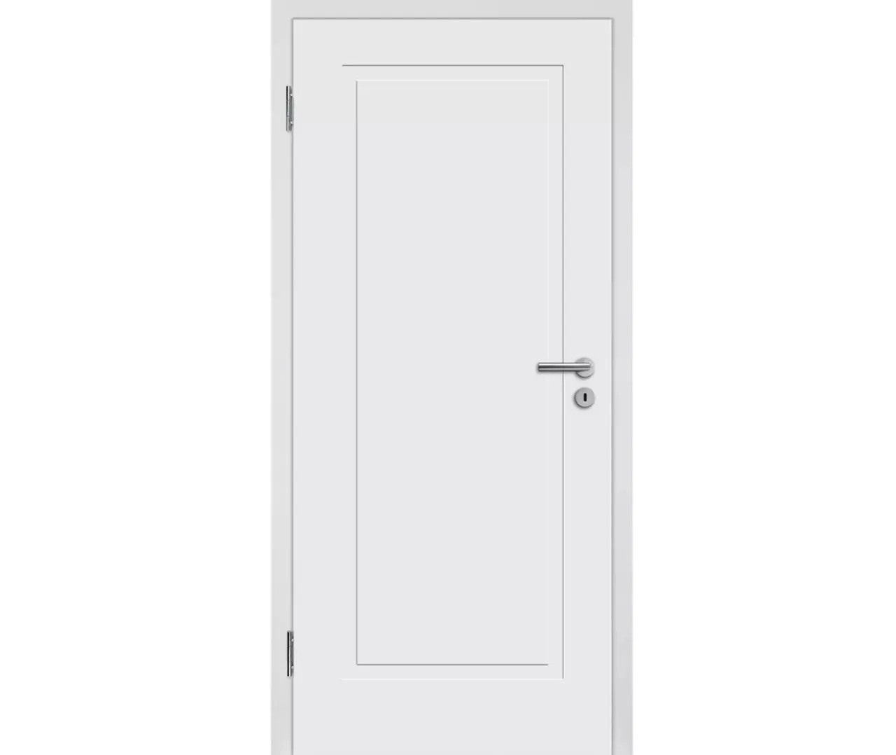 HORI Schallschutz Wohnungseingangstür Alicante 1 Signalweiß RAL9003 SK1 Designkante Vollspan (10040044480)