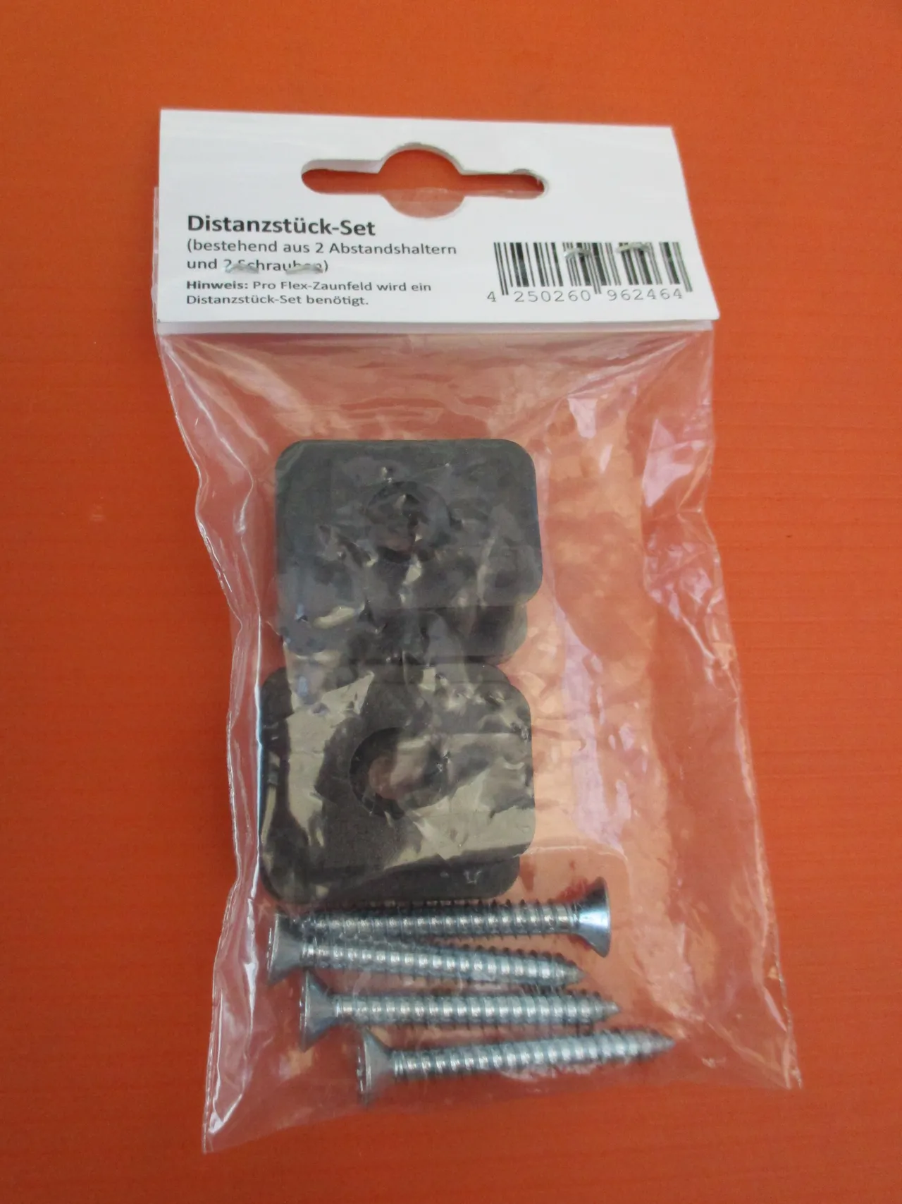 GroJa WPC/BPC Sichtschutzzaun Stecksystem Distanzstück-Set (2450143300)