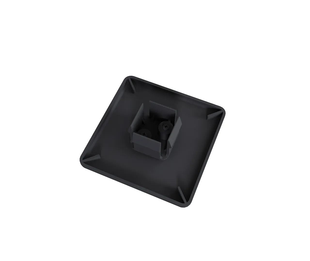 HORI WPC Sichtschutzzaun Stecksystem Pfostenkappe (10040356793)