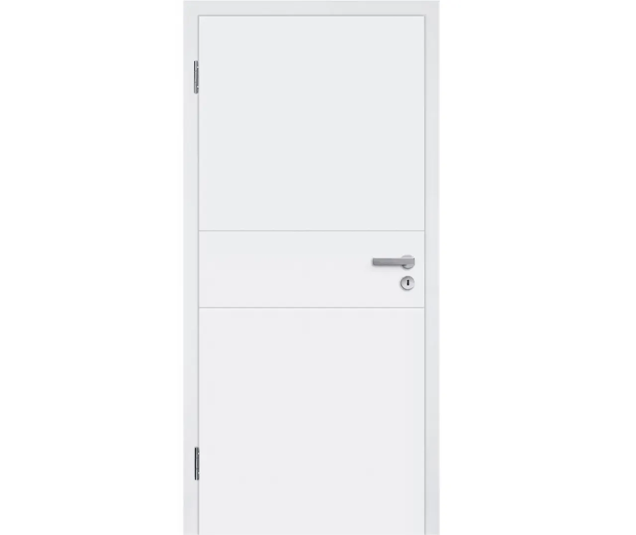 HORI Schallschutz Wohnungseingangstür Vigo Signalweiß RAL9003 SK1 Designkante Vollspan (10040044454)