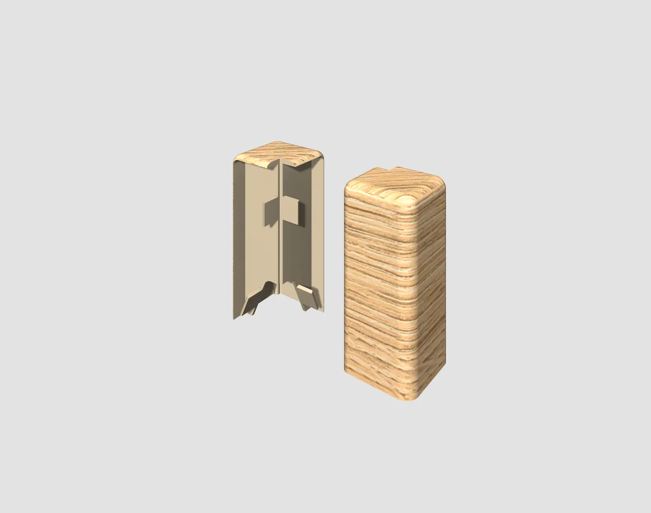 EGGER Außenecke Cubical Eiche sand 6 cm (10041010460)