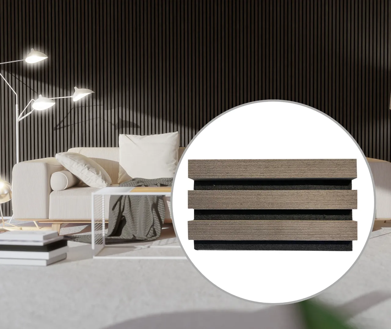 HORI WALL Akustik Dekor Wandpaneele Wenge (10040006138)