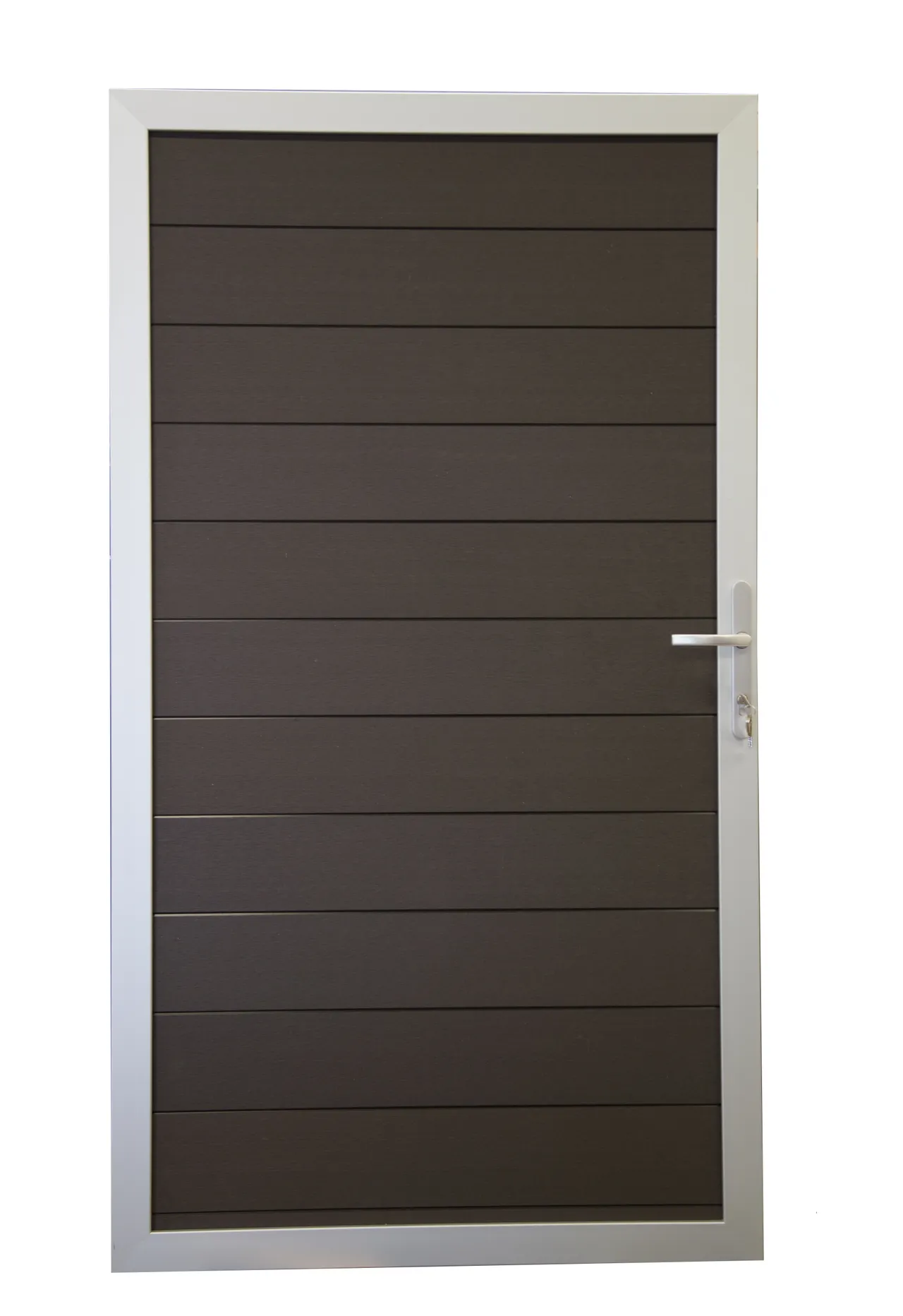 GroJa WPC/BPC Sichtschutzzaun Stecksystem Solid Tor Universal (10030019832)
