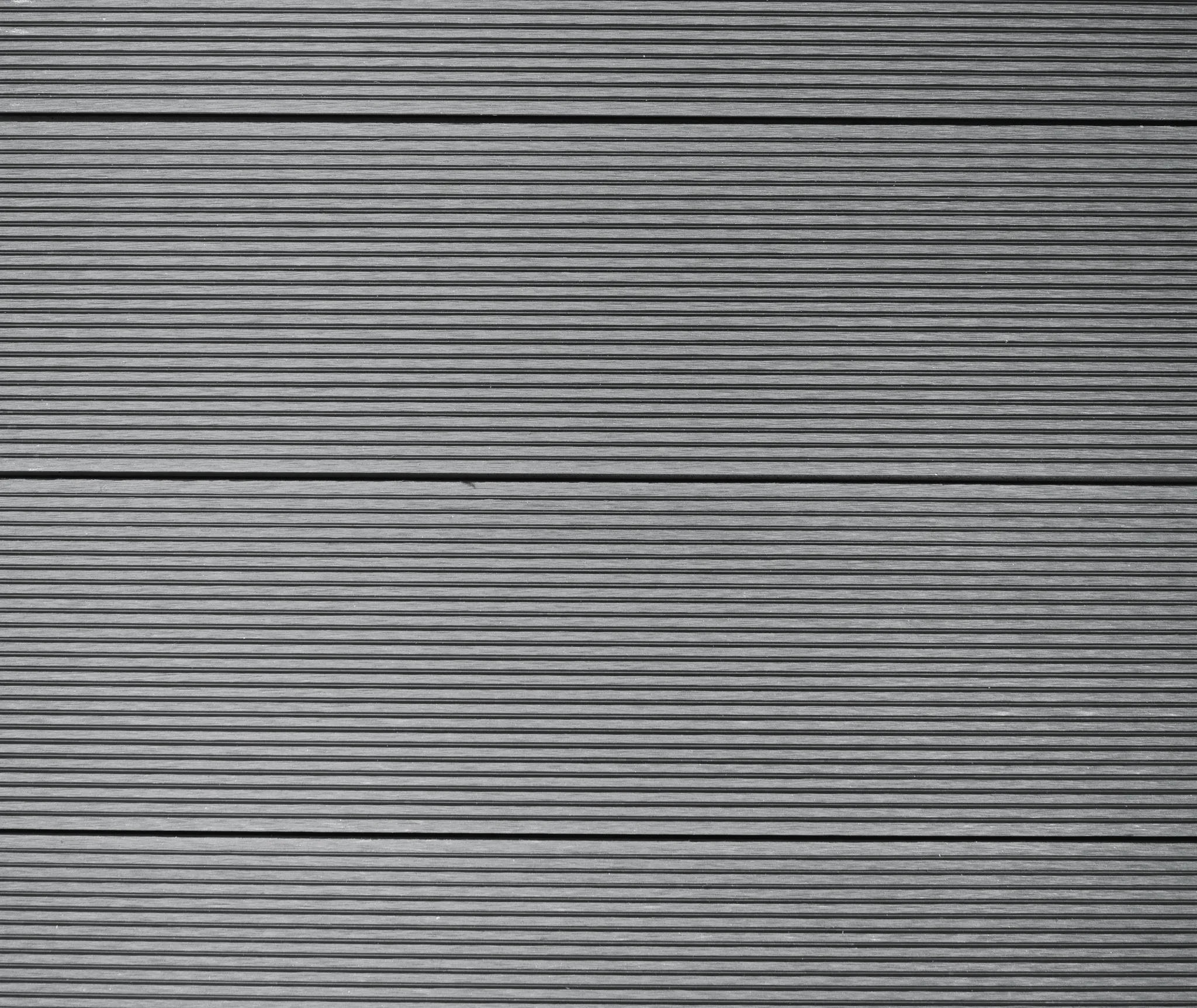 HORI Terrassendielen Komplettset WPC Kuba Hohlkammer grau geriffelt/glatt gebürstet 4