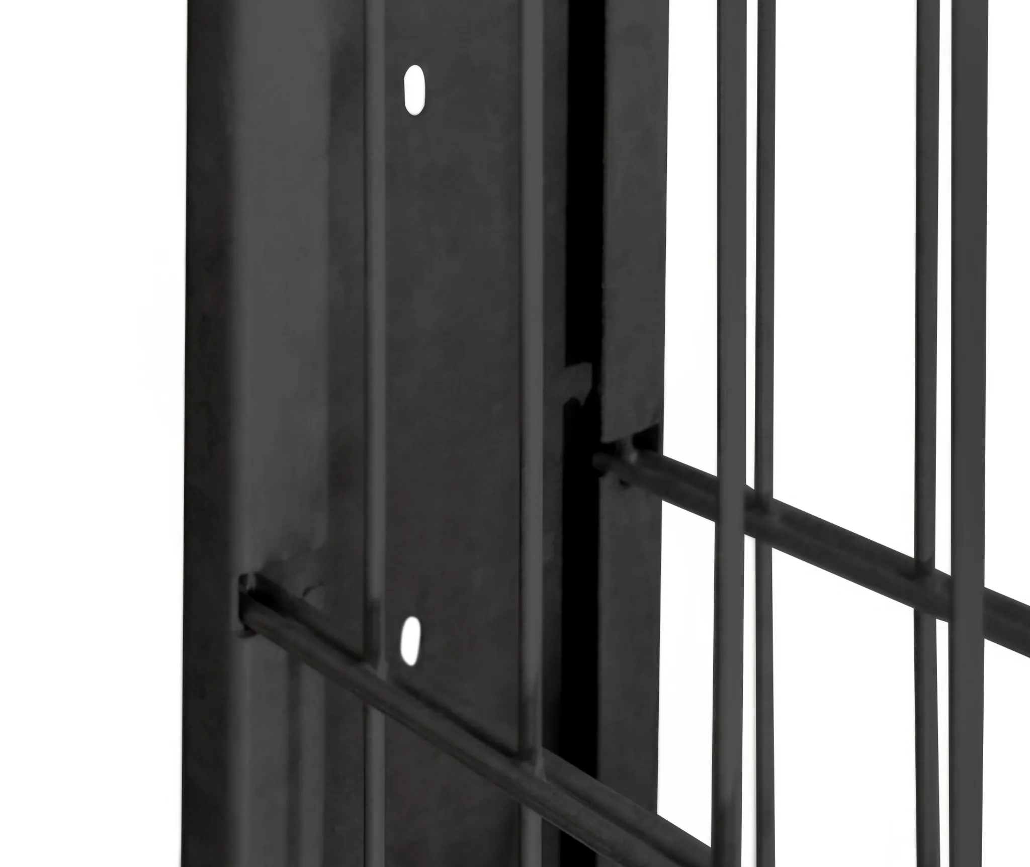 HORI Gabionenpfosten F für Doppelstabmattenzaun Höhe 220 cm 8