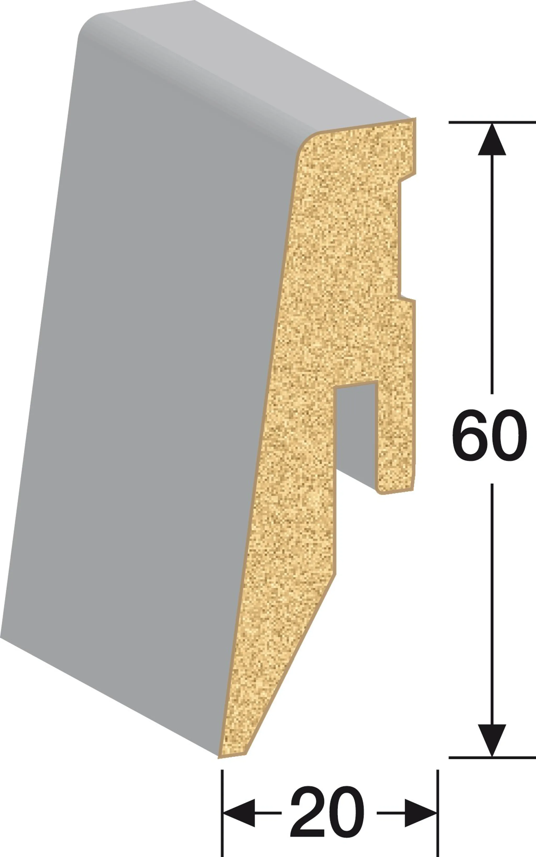 MEISTER Sockelleiste Buche 019 2
