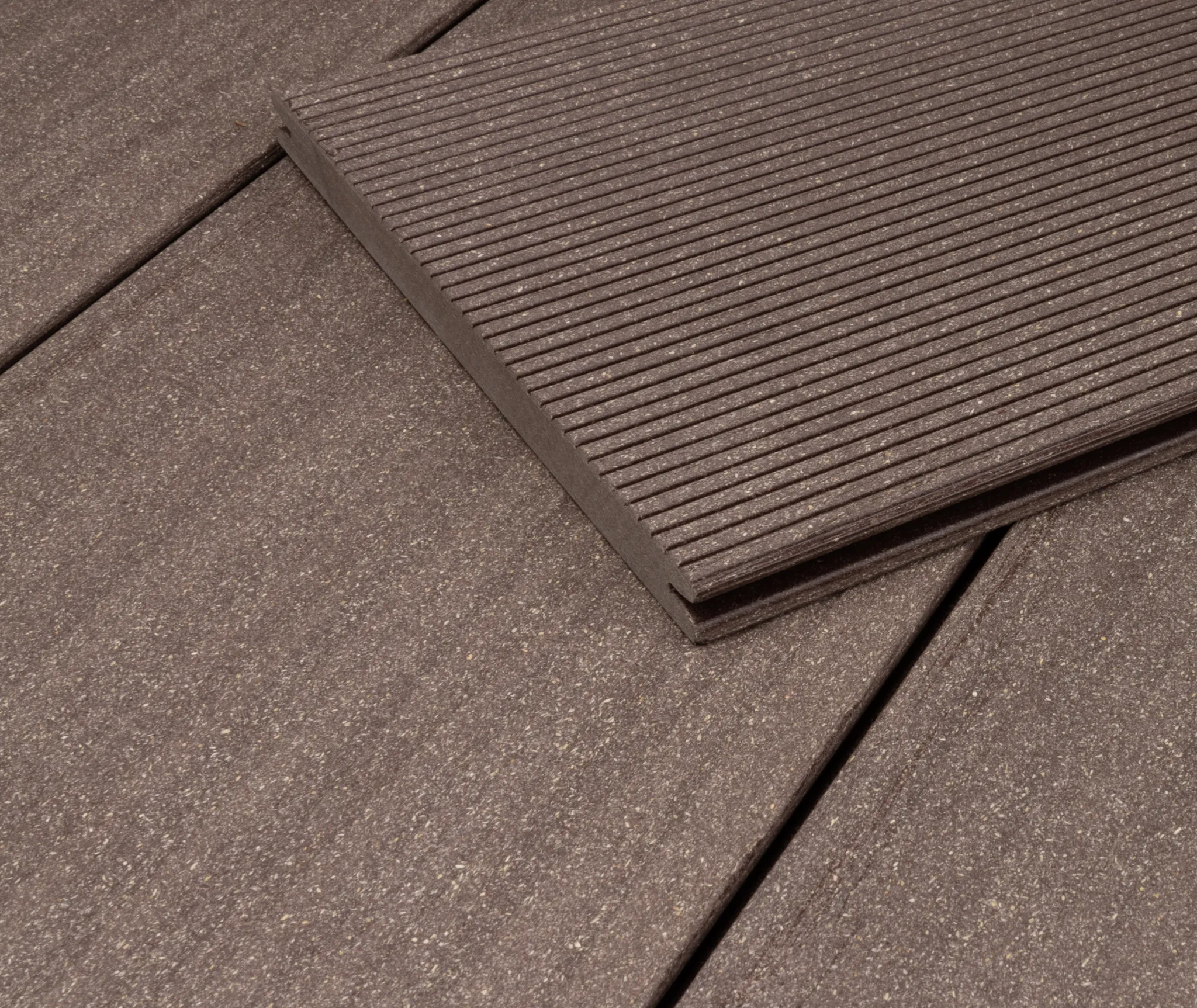 HORI Terrassendielen Komplettset WPC Borkum rot-braun 16 x 193 mm 0