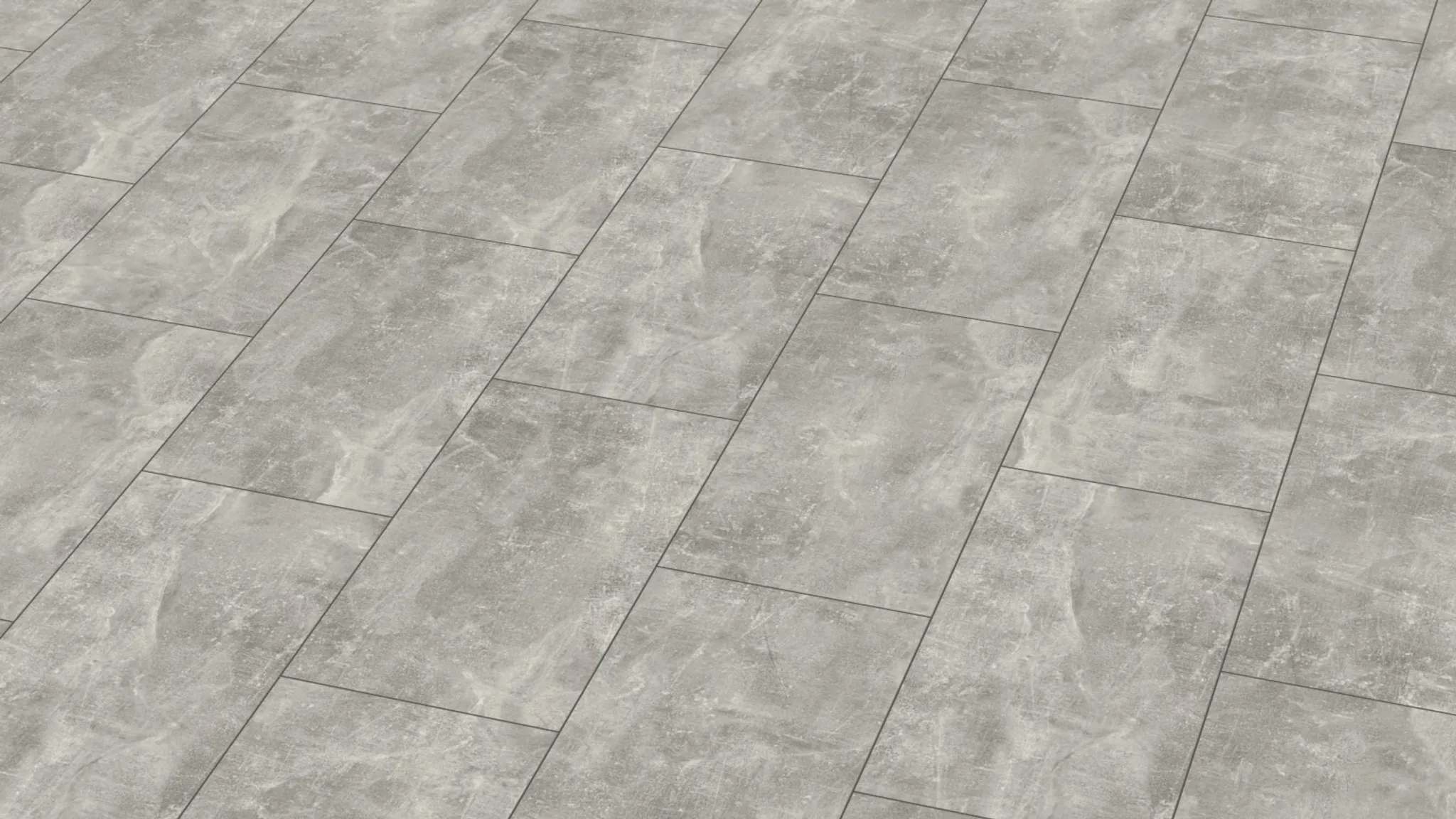 ter Hürne PVC-freier Klick-Designboden dureco Stone Line OF 2818 Stein sterngrau Fliese 1
