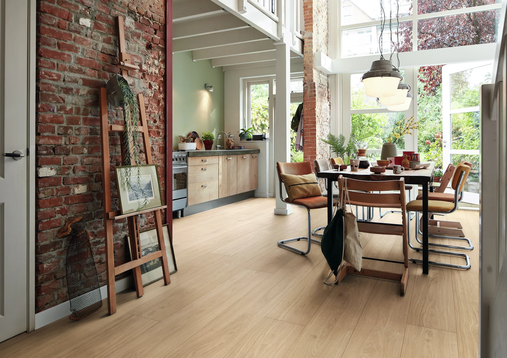 MEISTER Parkett longlife PD 450 Eiche harmonisch cremeweiß 9005 Landhausdiele 2