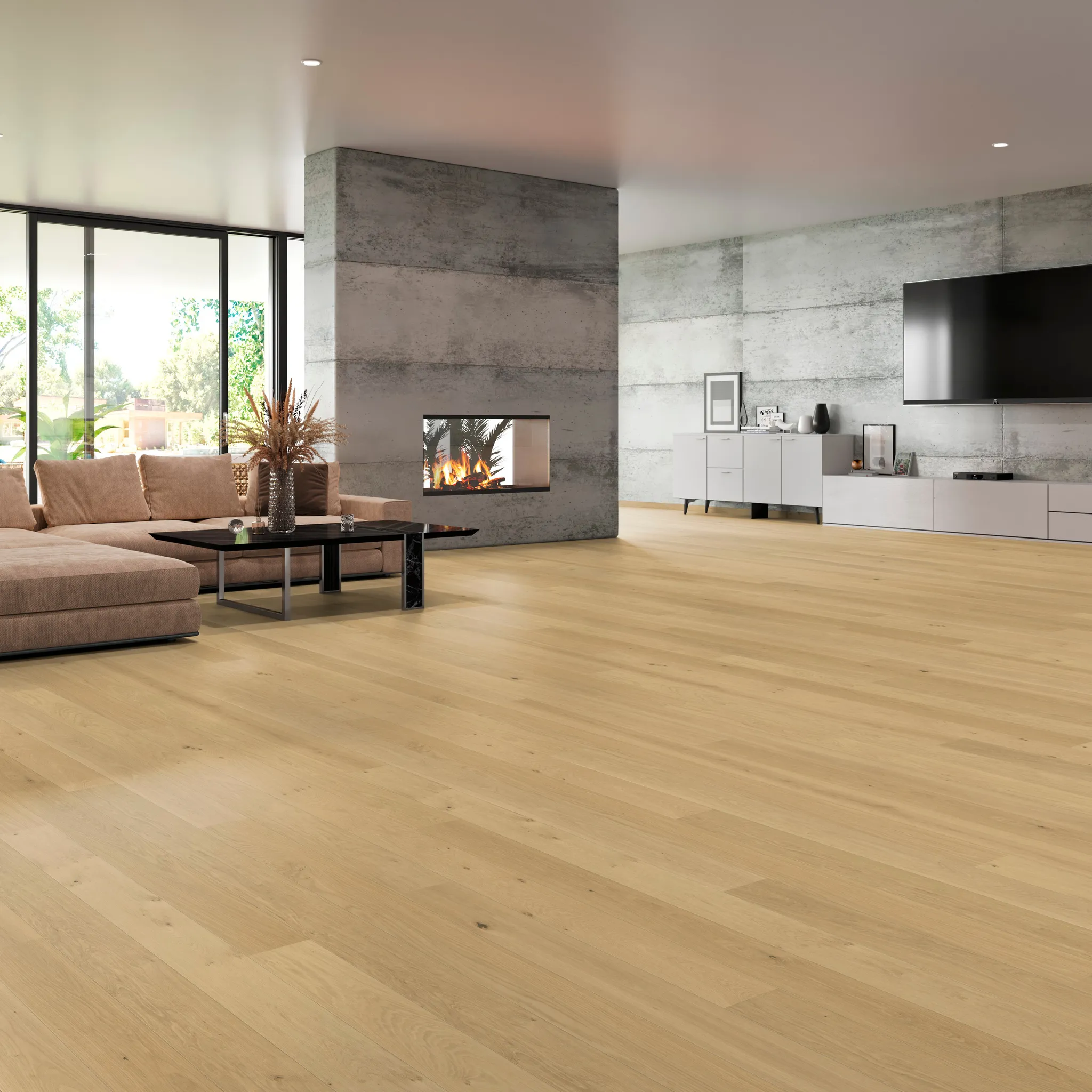 tilo Parkett PURISTICO TREND Eiche NaturPur Balance gebürstet Landhausdiele 3